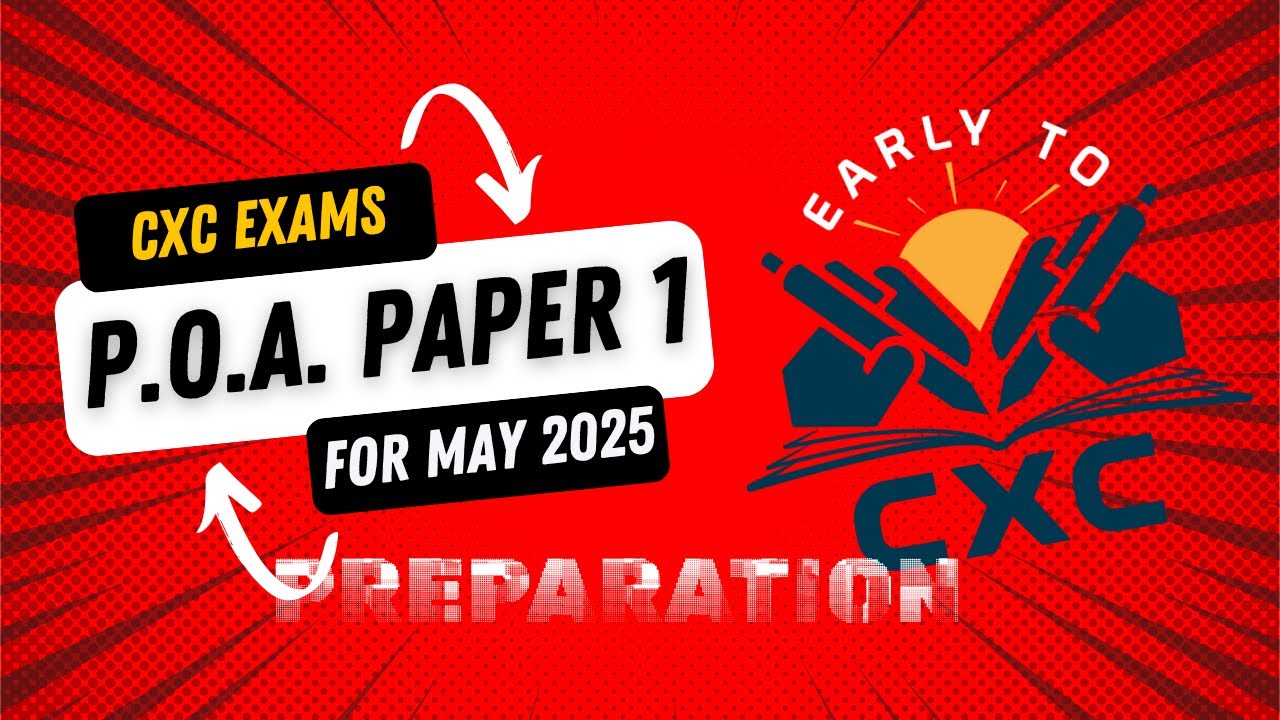 POA May 2025 Paper 1 Exam Preparation