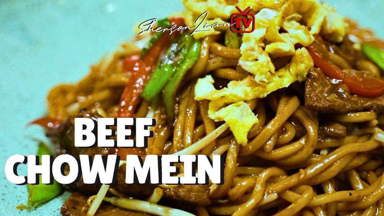 BEEF CHOW MEIN ( Mee Goreng Chinese - Style) | SHERSON LIAN