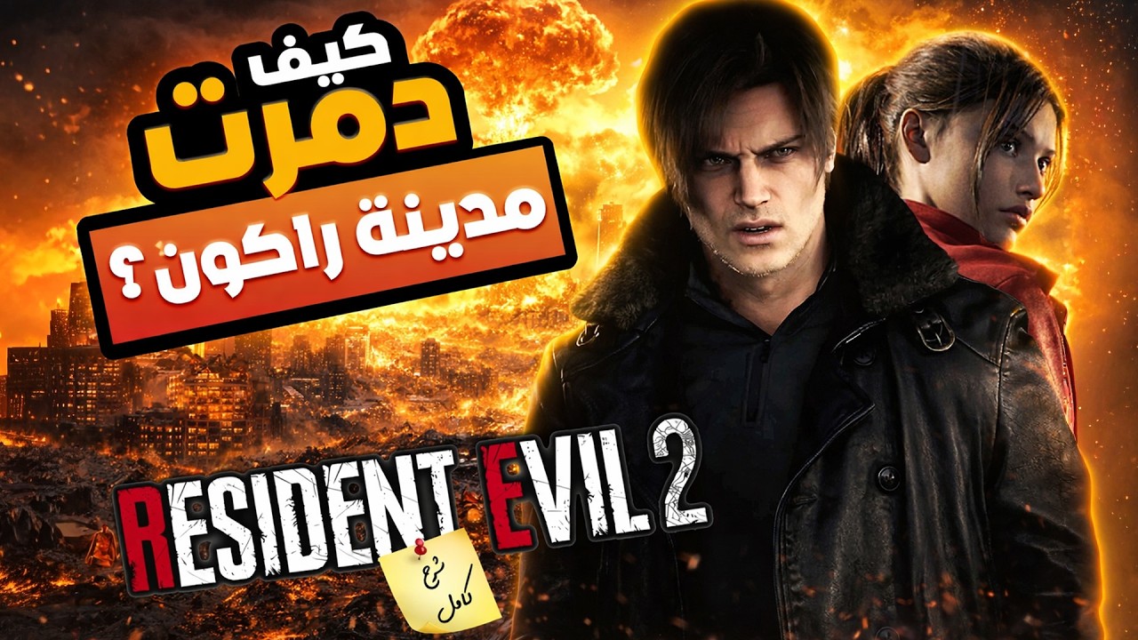 تاريح مدينة راكون من ريزدنت ايفل 💀🏢 النهاية الماساوية للمدينة الملعونة