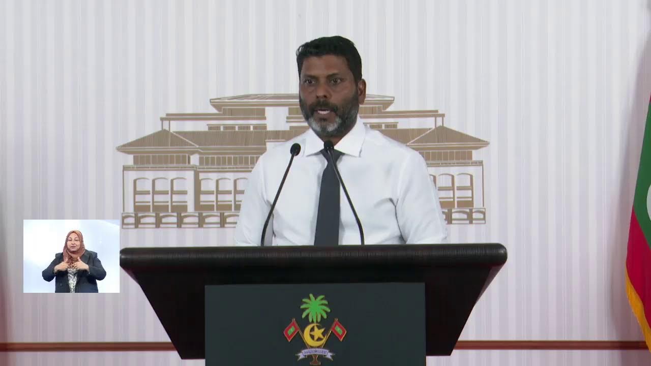#Livestream: Press Conference at the President's Office