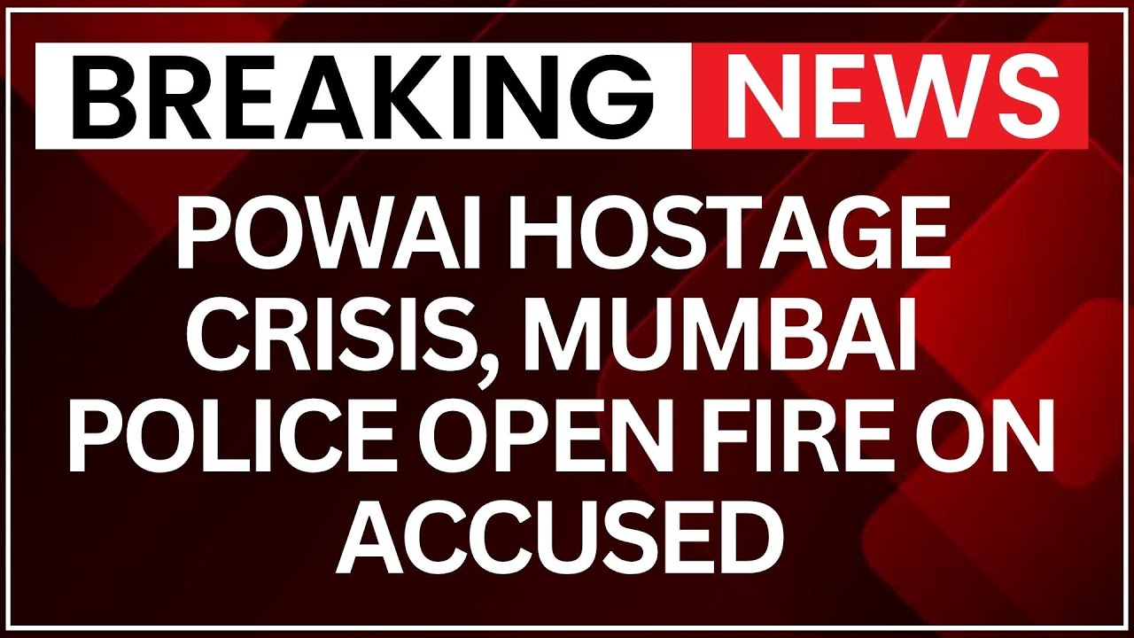 Mumbai Hostage Crisis: Hostage Crisis in Powai Ends After Mumbai Police Open Fire on Accused