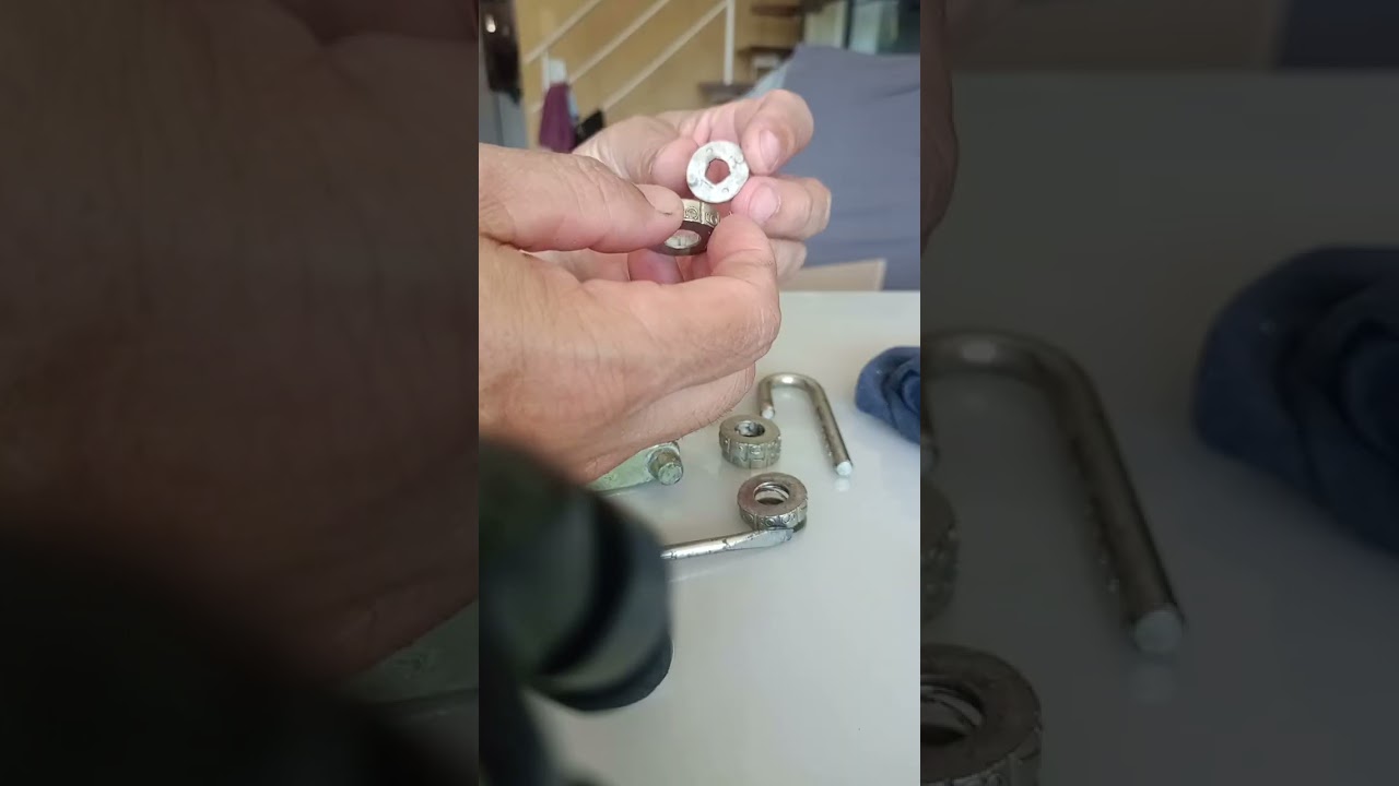 Troca de senha do cadeado 