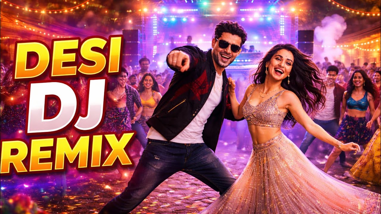 Desi DJ Remix Village Dance Party | Modern Desi Dance Vibes
