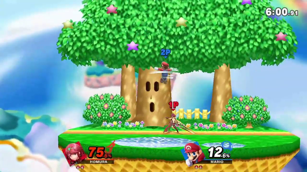 スマブラSP　オンライン対戦　ホムラvsマリオ