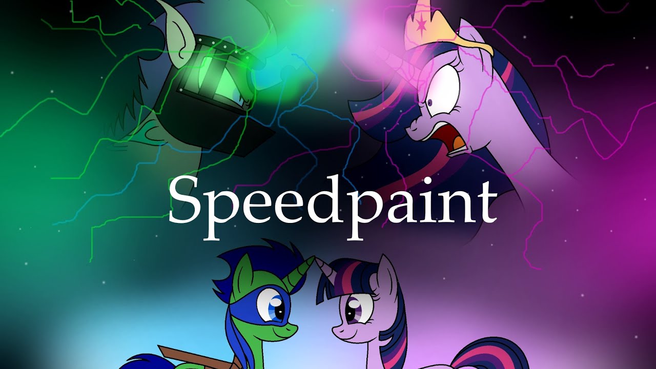 (OLD) MLP & TMNT - Past friends, Future enemies (Speedpaint)