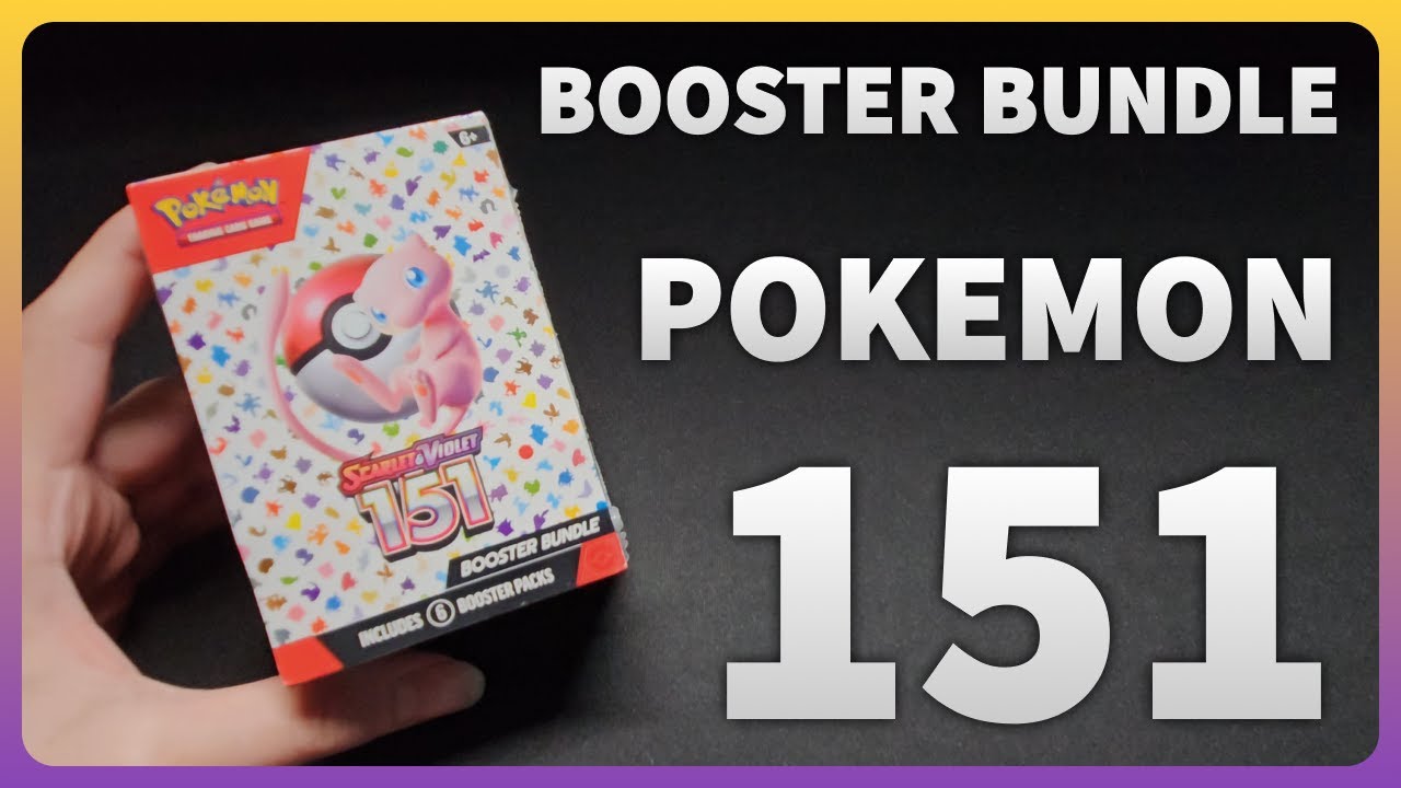 Pokémon 151 Booster Bundle Açılışı