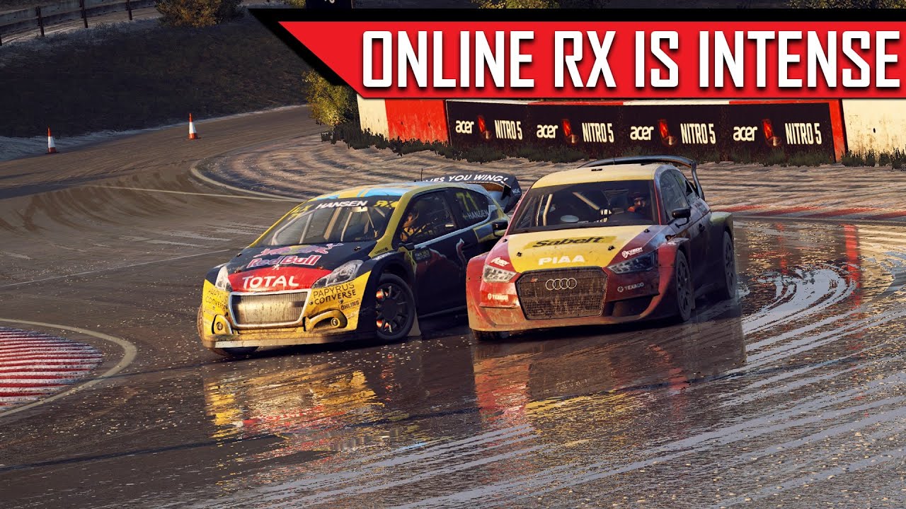 Online Rallycross is Intense - Dirt Rally 2.0