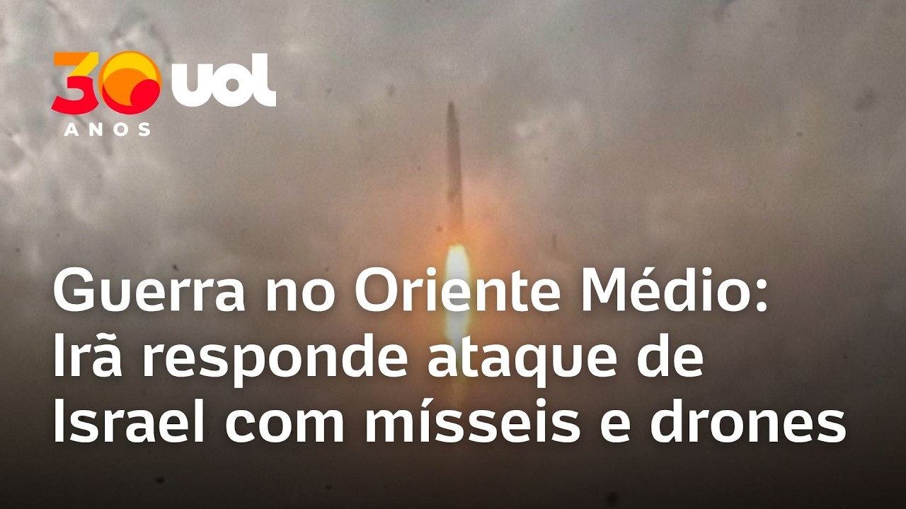 Guerra no Oriente M&eacute;dio: Israel ataca a capital do Ir&atilde; que responde com m&iacute;sseis e drones