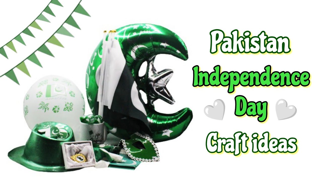14 August Craft ideas/Pakistan Independence Day Props/DIY Easy Independence Day Craft and Activities
