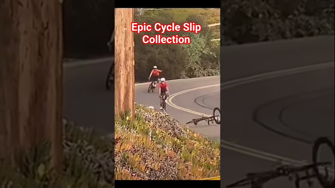 Epic Cycle Slip Collection / Road Bike Accident 😔 #cycling #accident #slide #rider