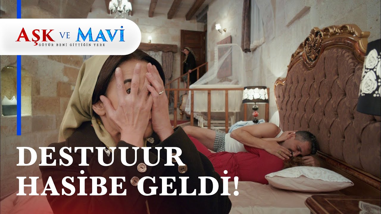 Hasibe, Cemal ve Safiye'yi uygunsuz halde yakaladı! - Aşk ve Mavi 41. Bölüm