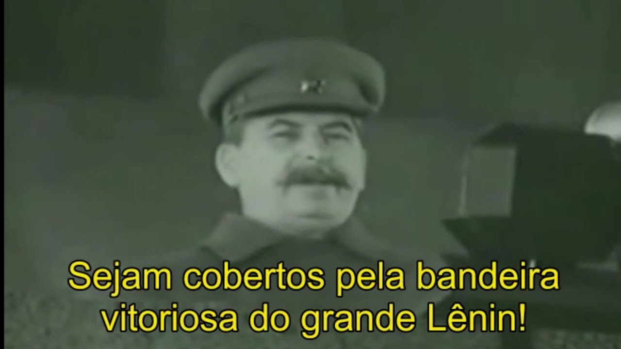 4 discursos legendados de Stalin (incluindo seu último em 1952) | [som e vídeo melhorados]