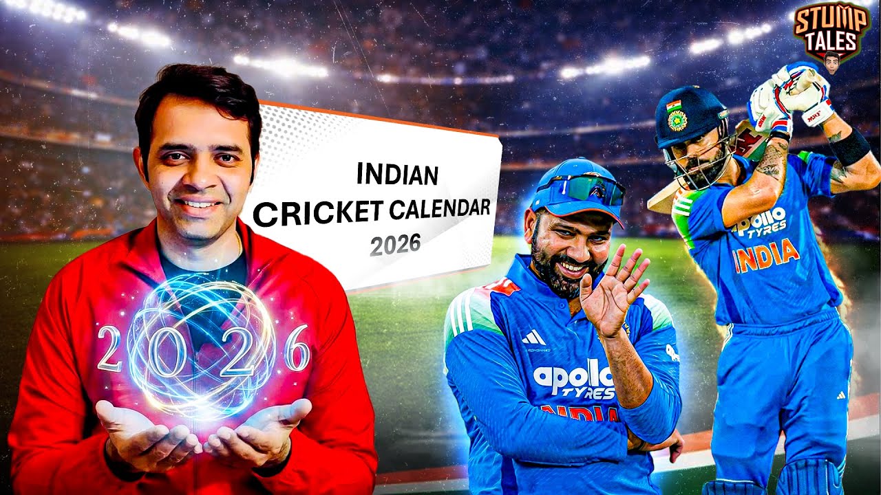 India Cricket Calendar 2026 &ndash; Full Schedule (ODIs, T20Is, Tests, IPL & World Cup)