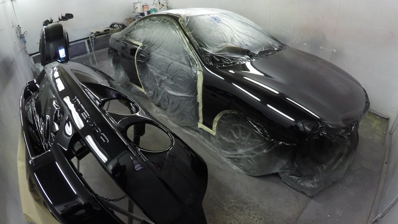 Honda Integra Type R Spray Painting