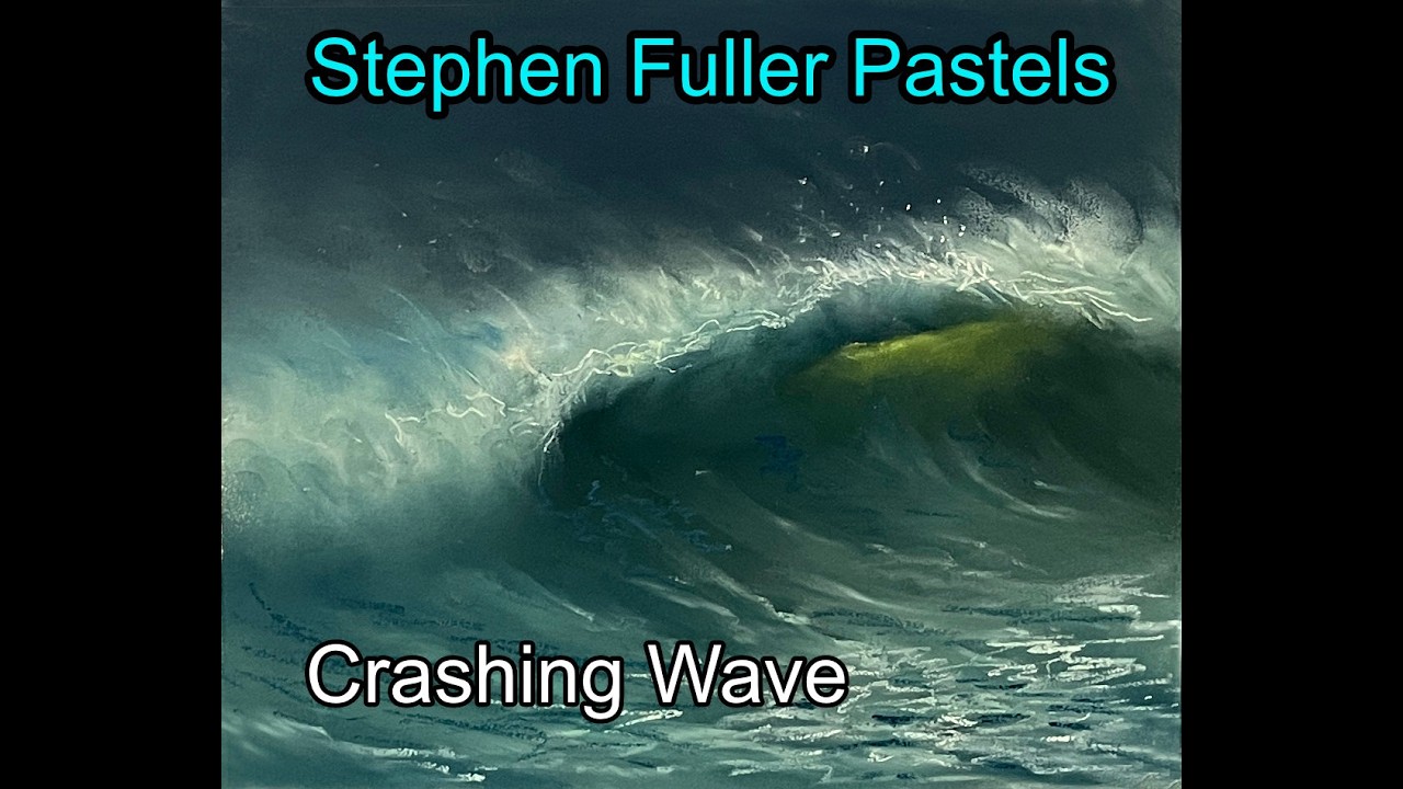 Crashing Wave Paint Along