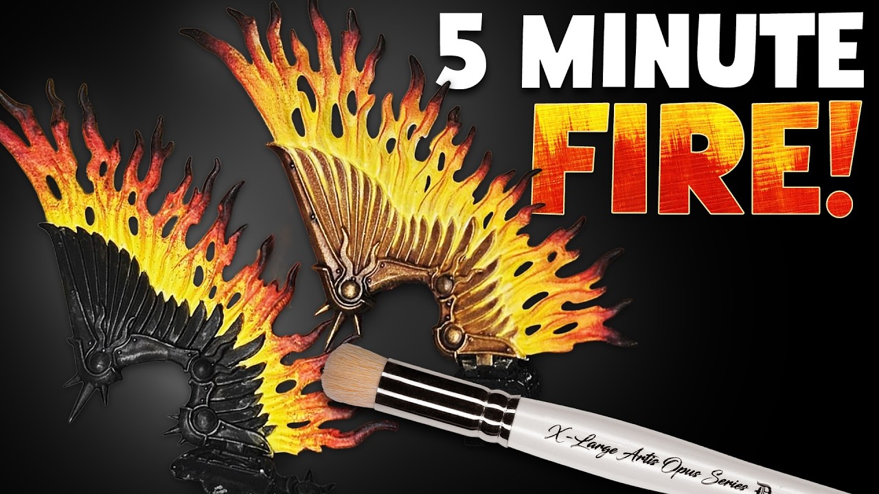 Painting Fire - Simple Steps & Tutorial!