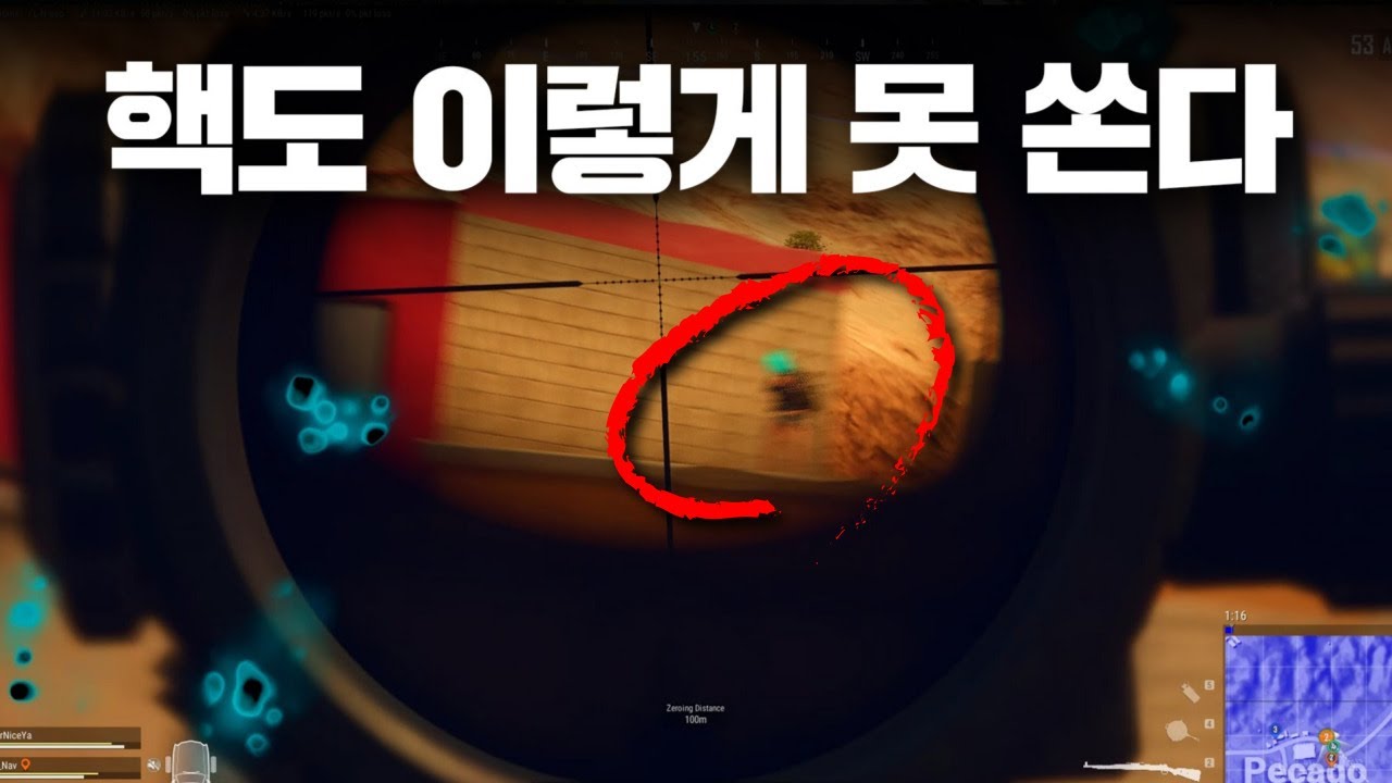 지금껏 보지 못한 샷을 보여주는 X친 고인물｜'Nav' 배그 매드무비