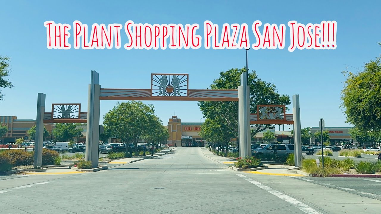 THE PLANT SHOPPING PLAZA PARKING LOT TOUR IN SAN JOSE CALIFORNIA!