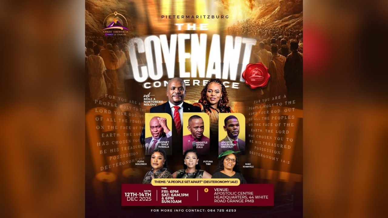 Day 3 | The Covenant Conference | Apostle Sihle Ndlovu