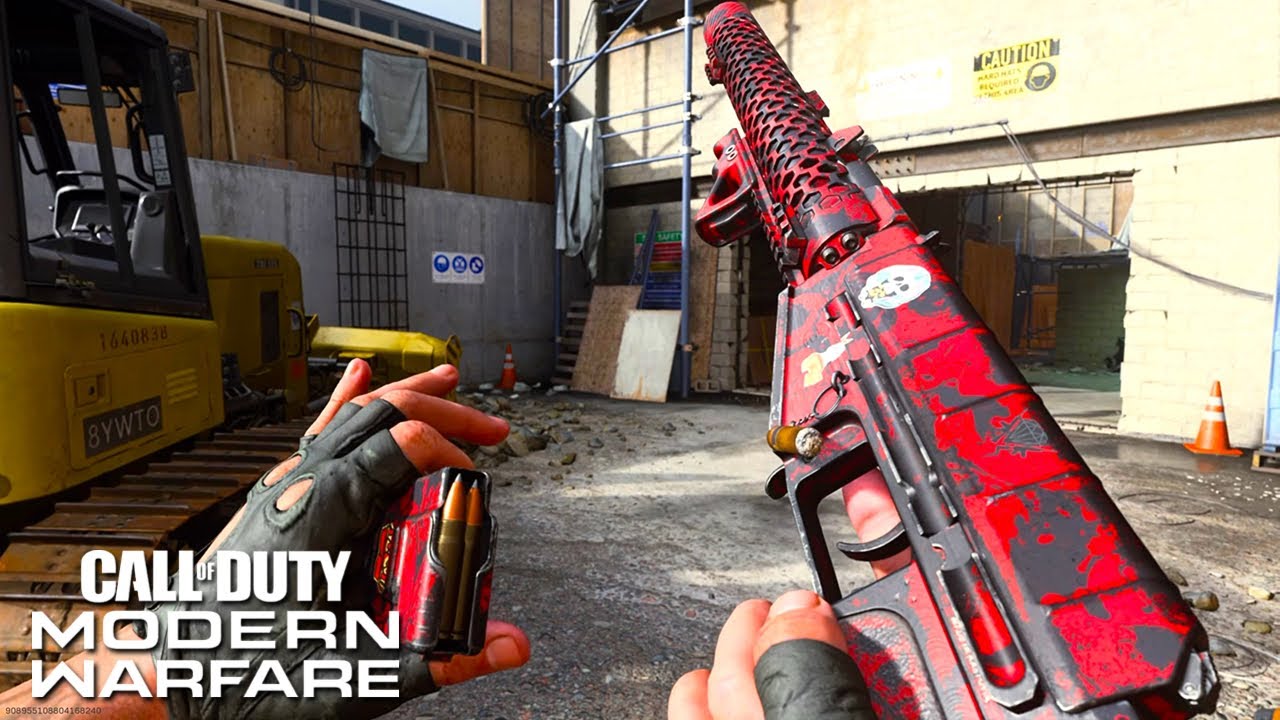 Modern Warfare: | As-Val | Hardhat Kill Confirmed Gameplay (No Commentary)