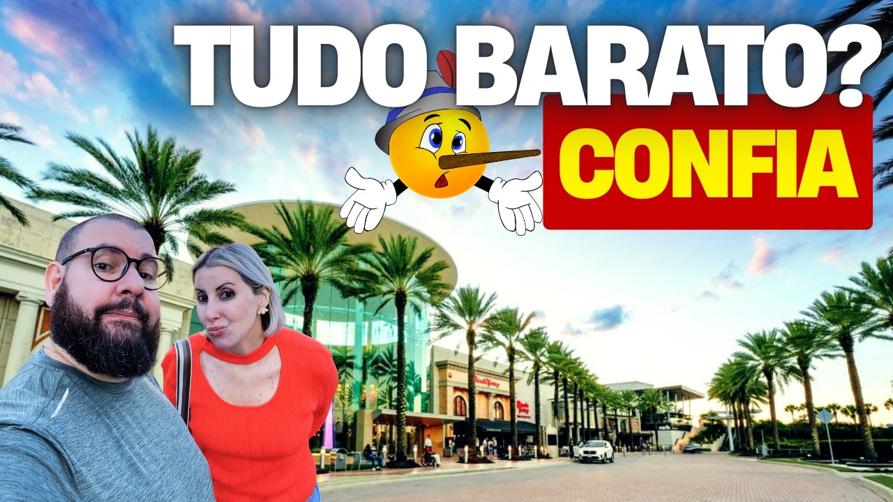 Vlog Viagem ORLANDO: Explorando o Walmart, Mall at Millenia e Orlando International Premium Outlets