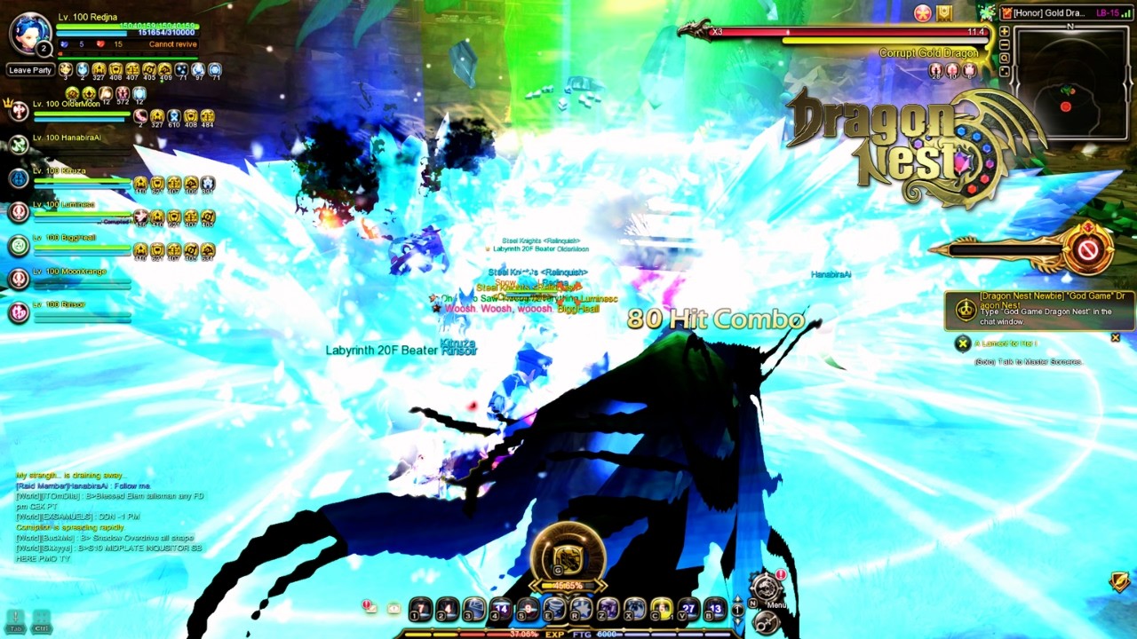 [Honor] Gold Dragon Nest (S3 0.8%) - Elestra POV