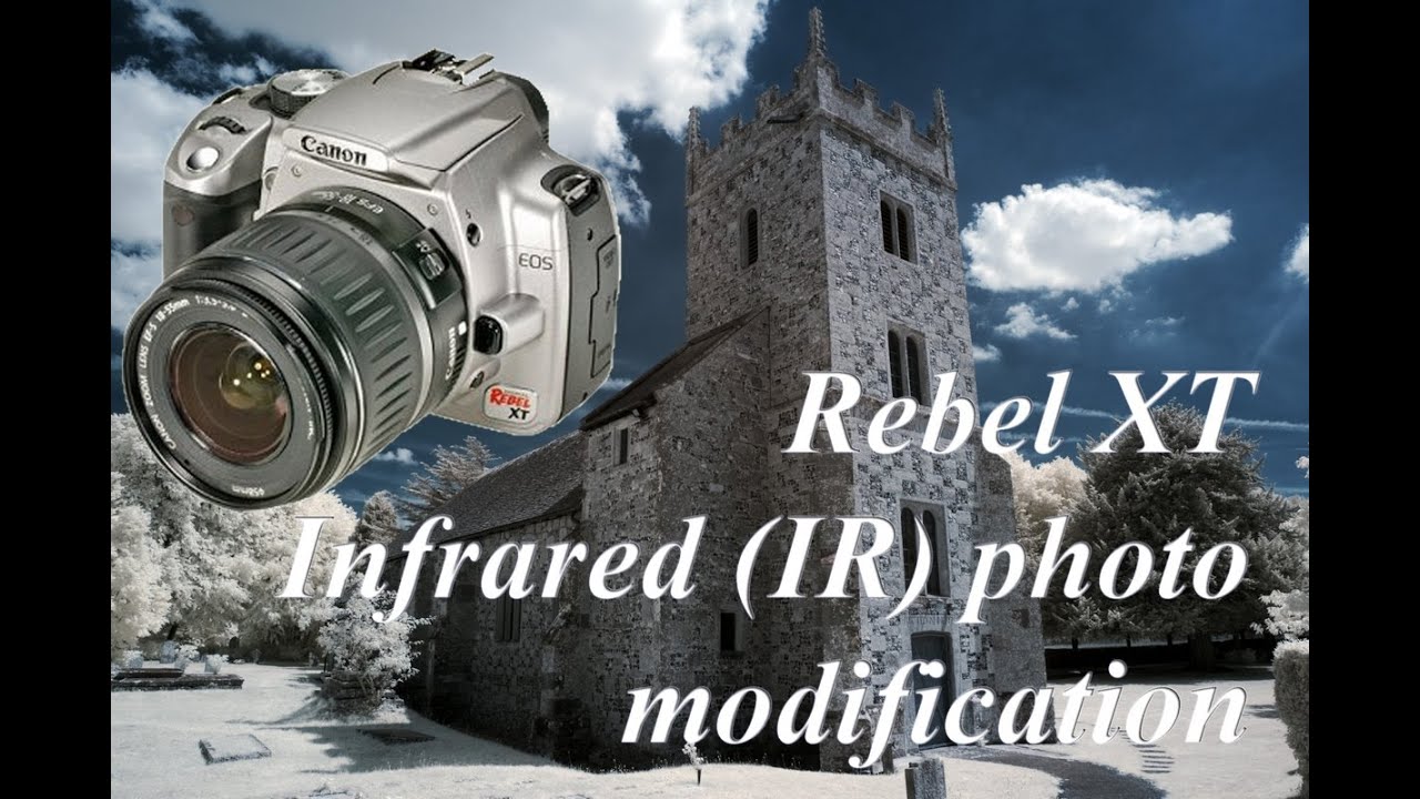 Canon 350D - модификация под ИК-съемку