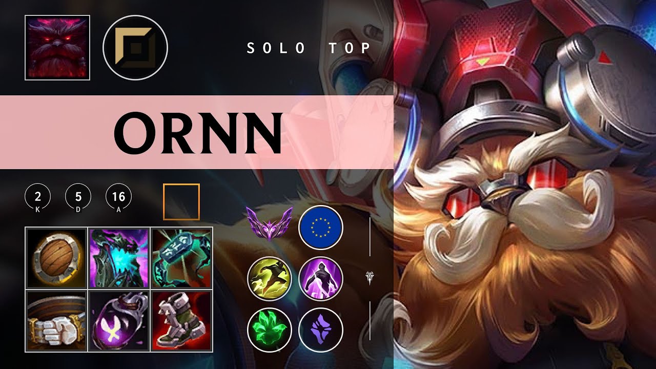 Ornn Top vs Ambessa - EUW Master Patch 26.03