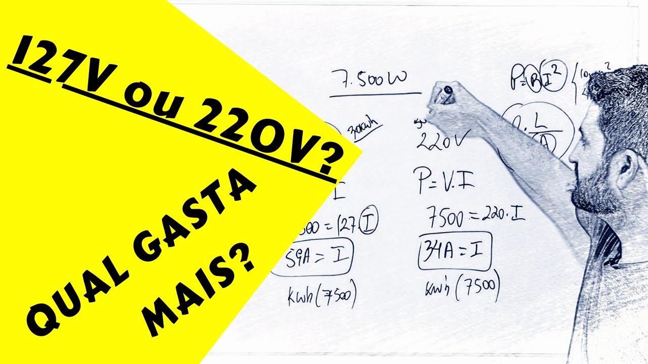 127V ou 220V? Qual Economiza mais Energia? Qual consome mais? APRENDA AQUI !