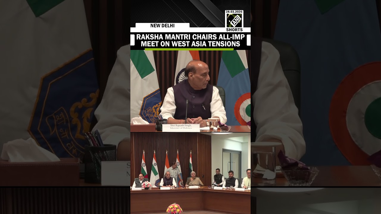 INDIA ON ALERT MODE! Rajnath Singh chairs imp meet on situations arising from West Asia conflict