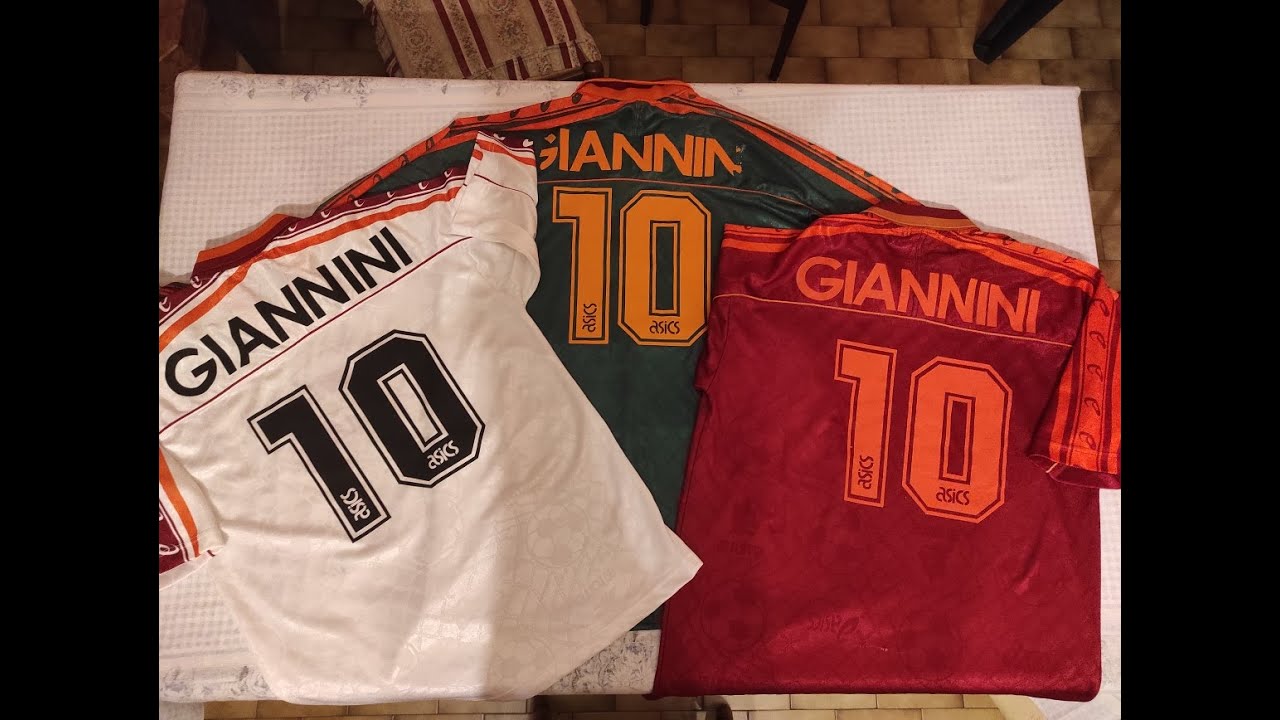 Maglia As Roma stagione 1995-96 spiegazione maglie