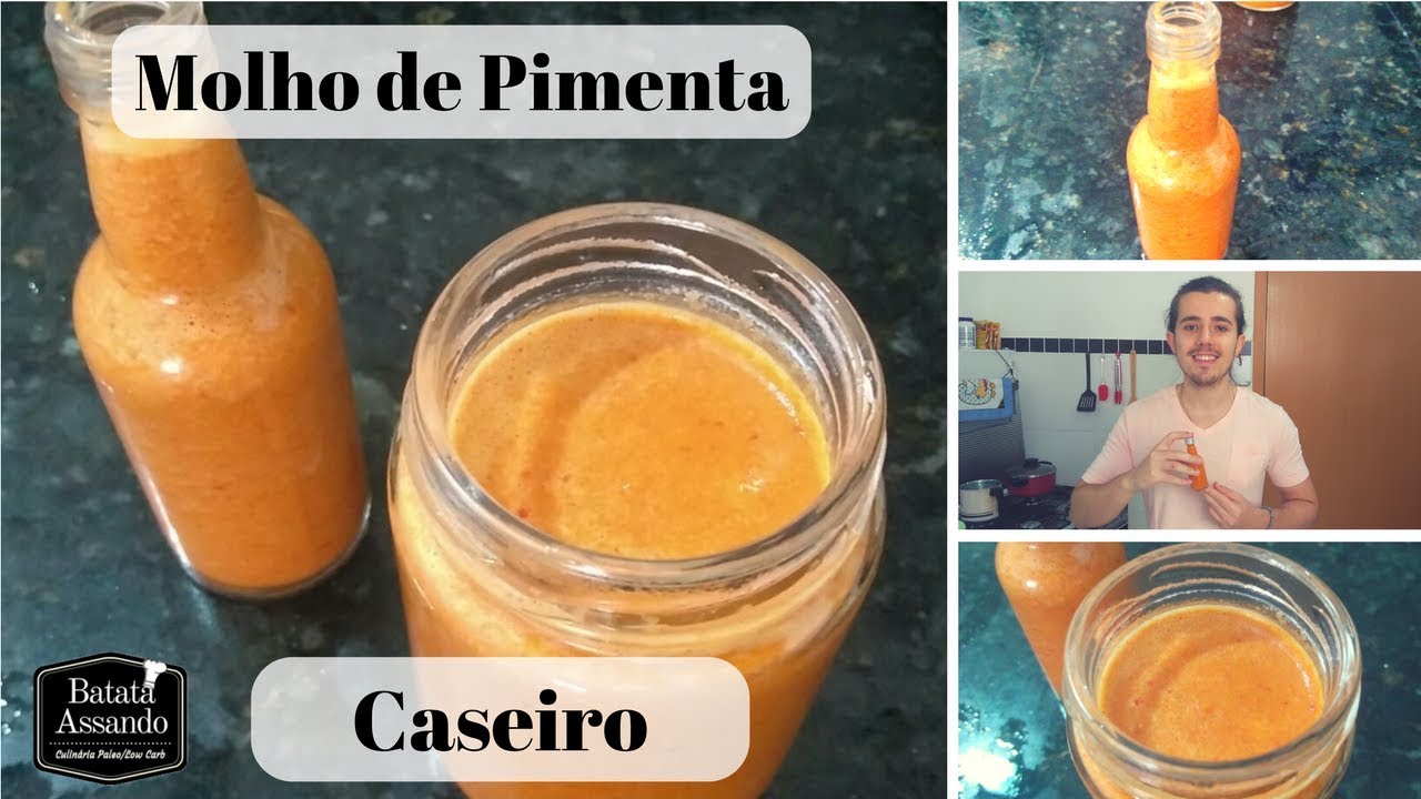 Molho de Pimenta Caseiro, Natural e Saudável - Super Fácil