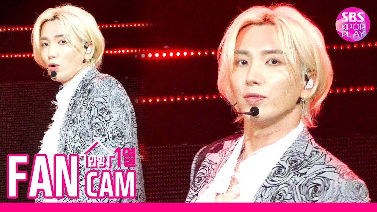 [안방1열 직캠4K] 슈퍼주니어 이특 'I Think I' (SUPER JUNIOR LEE TEUK Fancam)│@SBS Inkigayo_2019.10.20