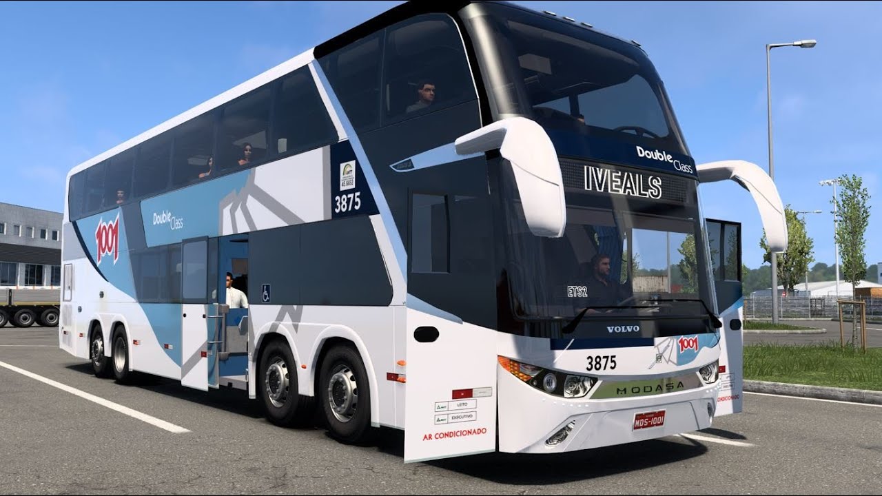 Modasa Zeus 3 Volvo Bus | Euro Truck Simulator 2 | Realistic Bus Driving | PC Gameplay #ets2 #bus