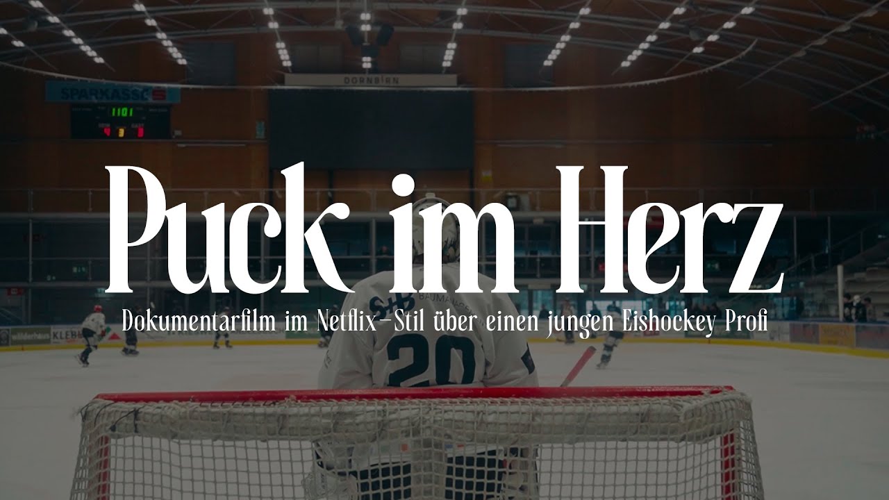 Puck im Herz | Dokumentarfilm im Netflix-Stil über einen jungen Eishockey Profi | Maturaprojekt M.K.