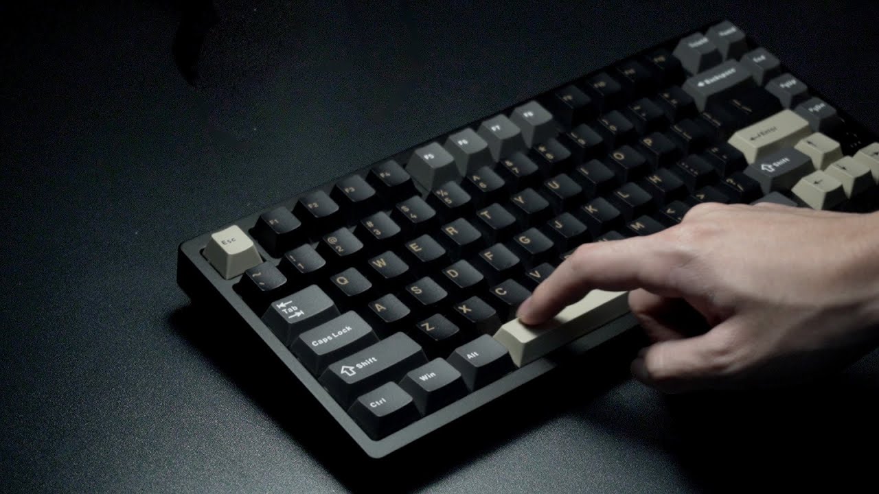ever heard what a marbly keyboard sounds like??