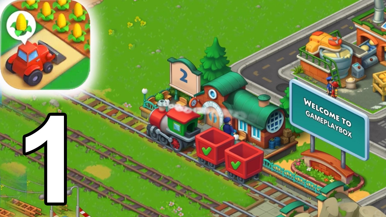 Township : Gameplay Walkthrough Part 1 (iOS Android)