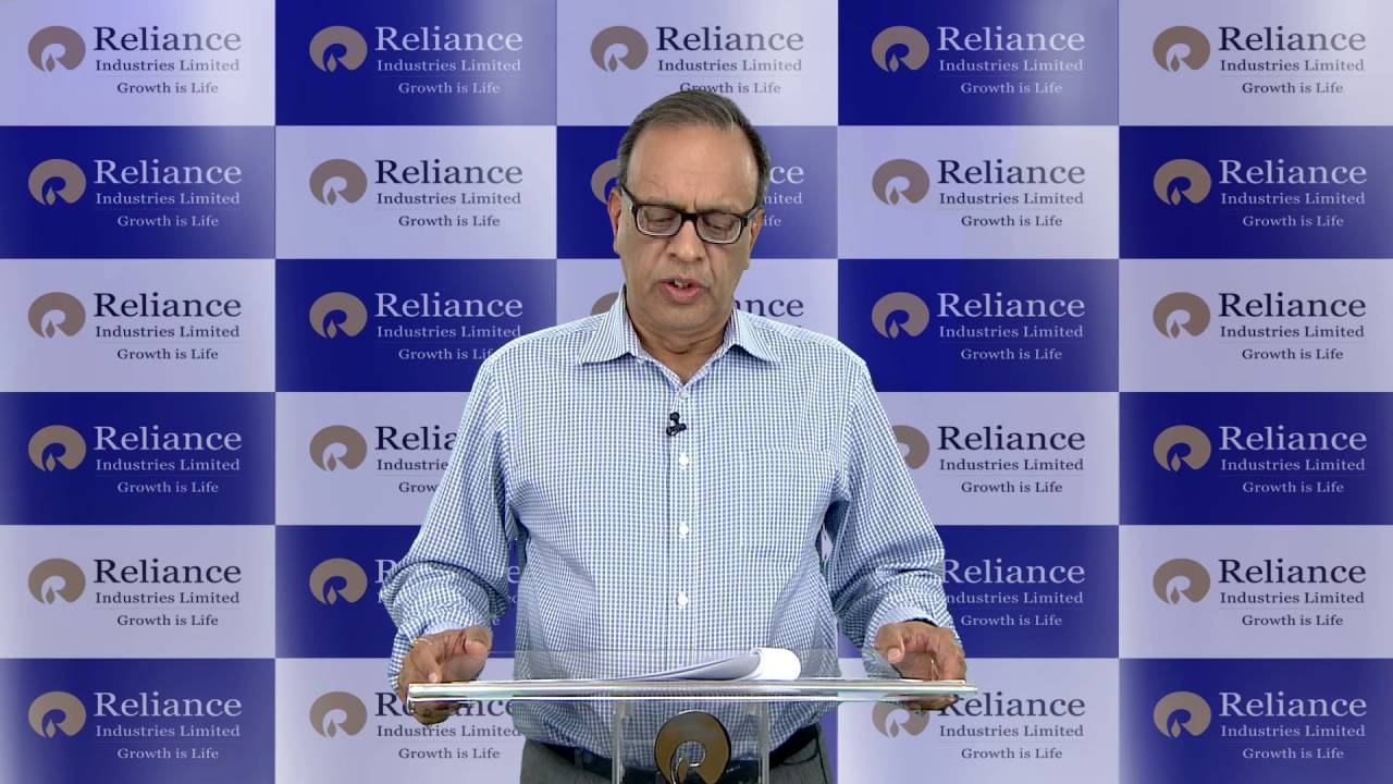 Comments by RIL CFO Alok Agarwal on #RelianceResults for Q2 FY2016-17