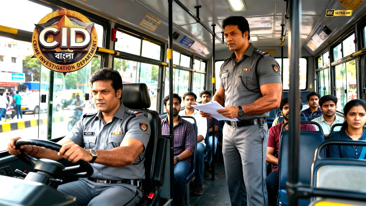 চলন্ত বাসে অপরাধ থামাতে দয়া অভিজিৎ নিজেকে চালকের ছদ্মবেশে ফেলে | CID | সিআইডি 2025 #cidbangla
