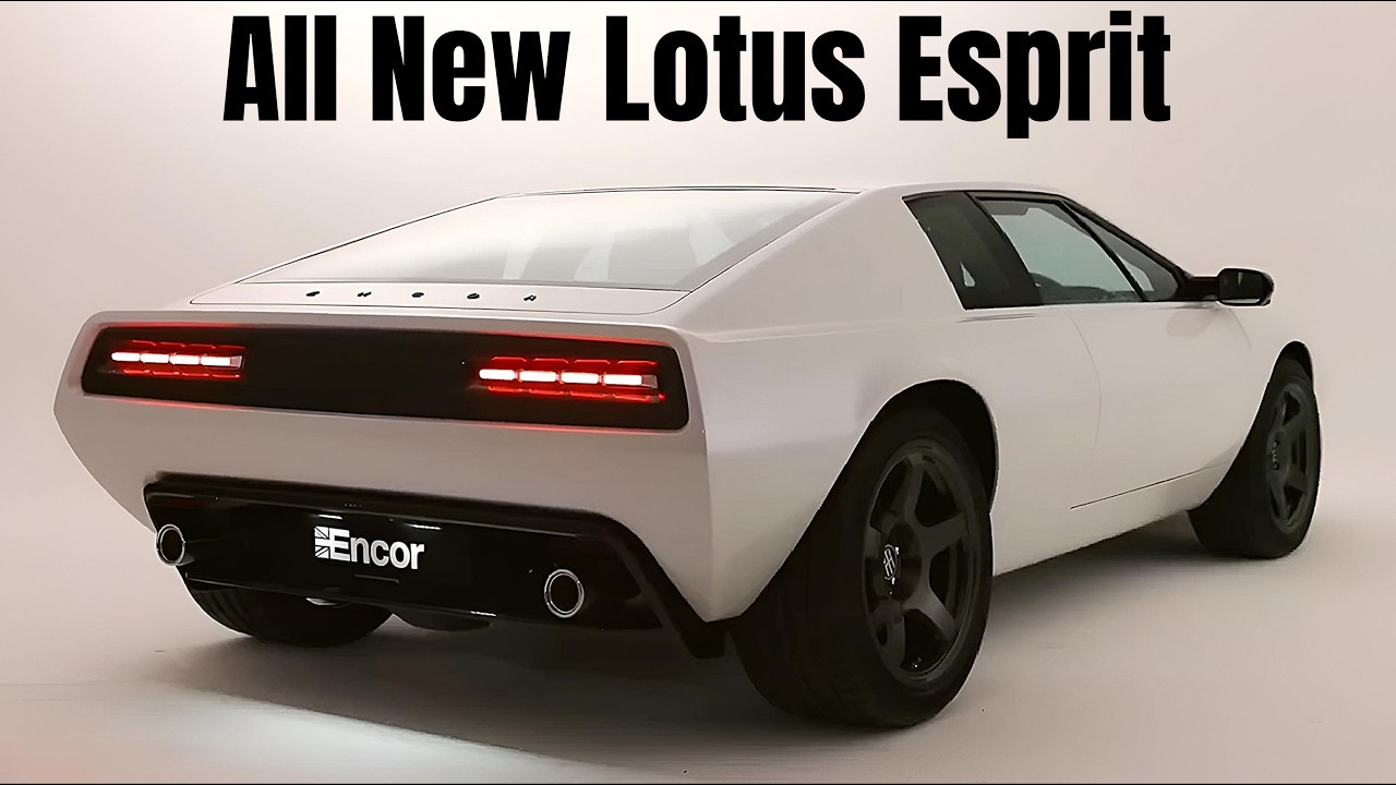 All New 2026 Lotus Esprit by Encor | 400HP and Pop-Up headlights