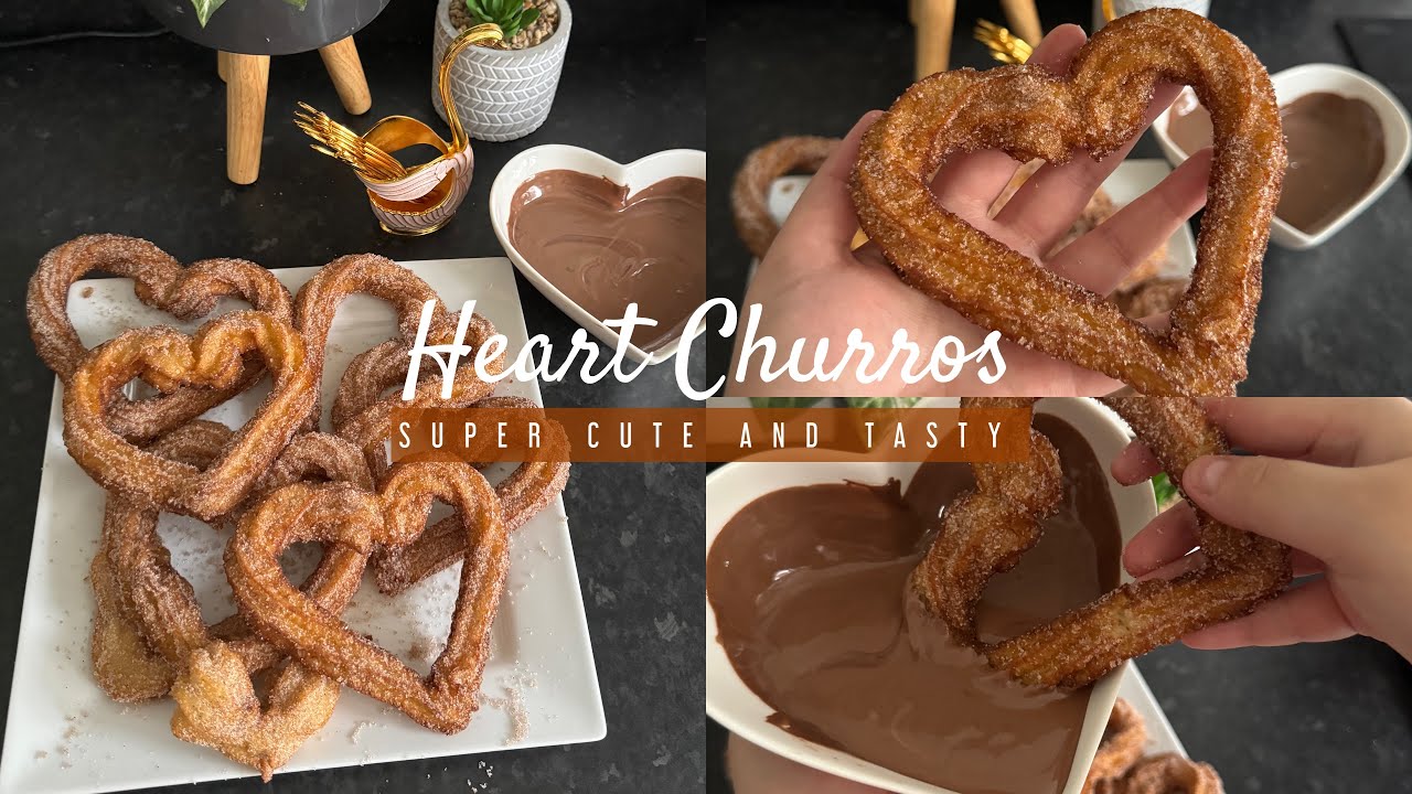 Heart Churros Recipe | Perfect for Fall / Valentines Day