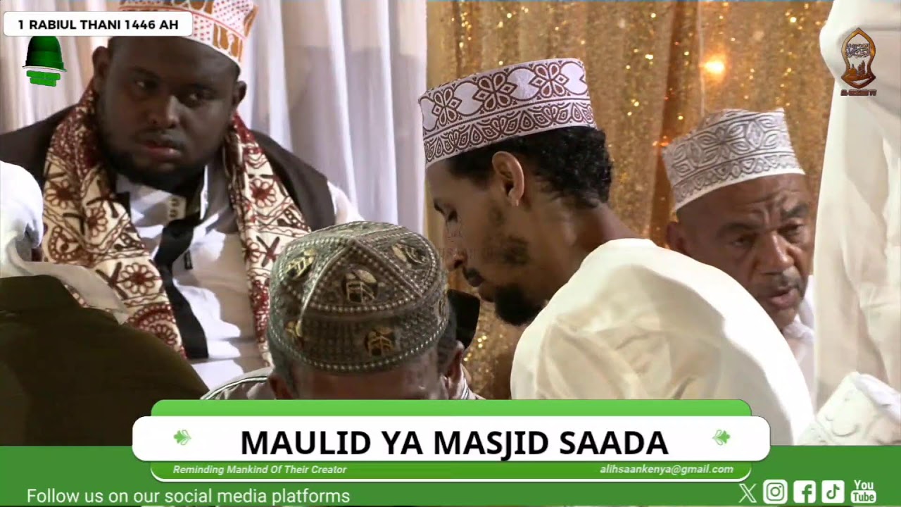 MAULID YA MASJID SAADA | MKOMANI MOMBASA KENYA | 1446/2024