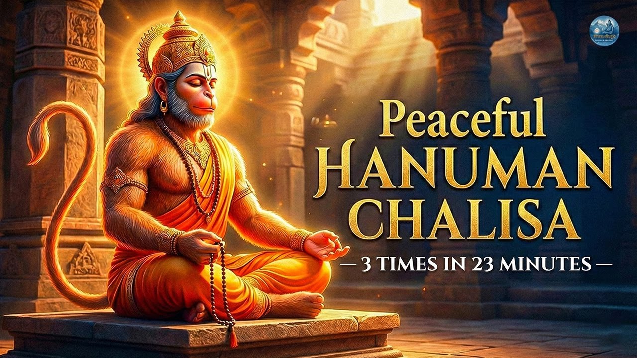 Hanuman Chalisa | Most Powerful Chant for Peace & Protection | Aradhaka Era