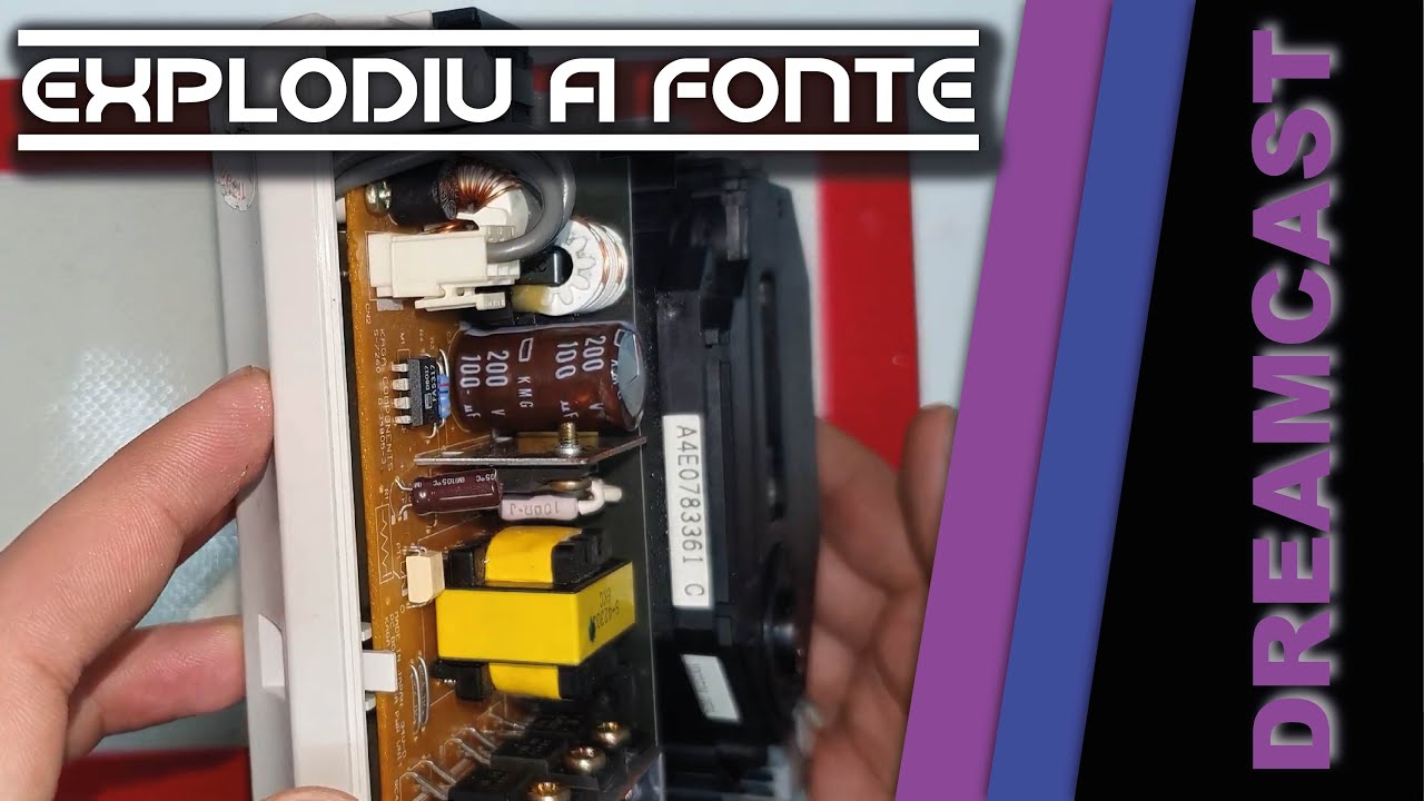 Ligou o Dreamcast no 220v (Acontece!)