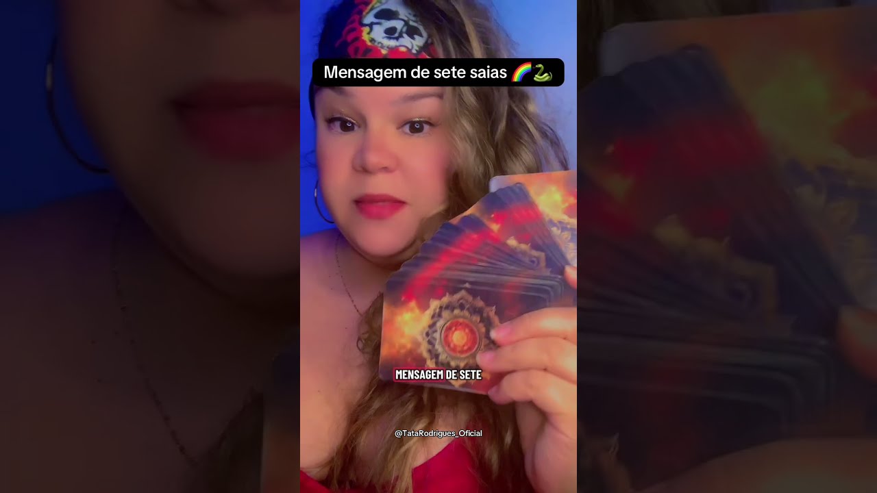 🌈🐍 RECADO DE SETE SAIAS 🔱🔥