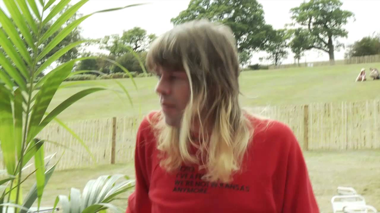 John Quilter's food busking with Ariel Pink@ Big Chill 2011