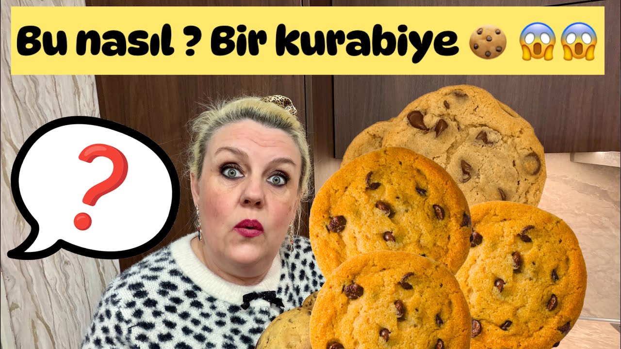 Bu nasıl bir Kurabiye ???🍪 👩‍🍳🍪🍪🍪