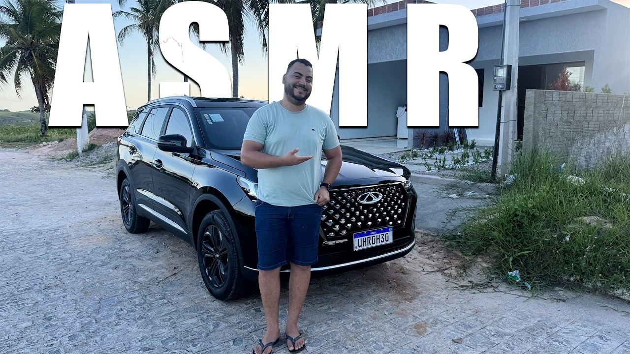 ASMR NO MEU CARRO NOVO