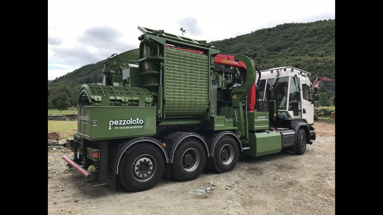 Modern Technology Wood Chipper and Grinders Machine - Big Wood & LOG Shredder Very Fast
