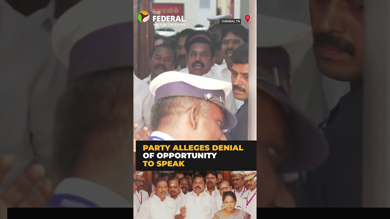 AIADMK walks out of TN Assembly over Mekedatu issue | #shorts